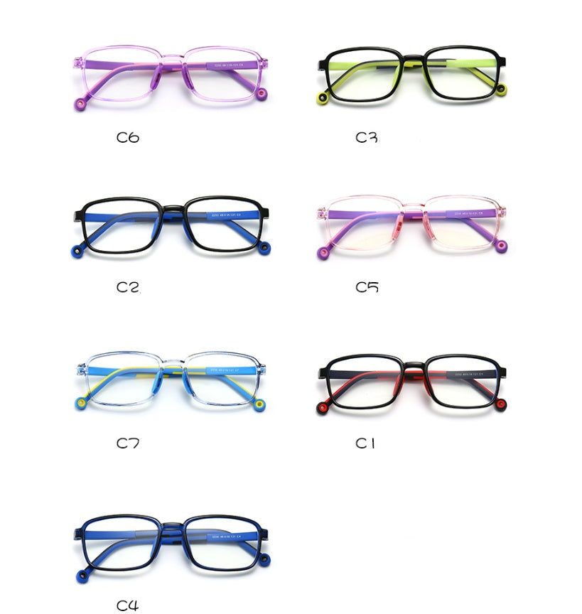 Two-color Ultra anti-Blue Light With Myopia Glasses Frame