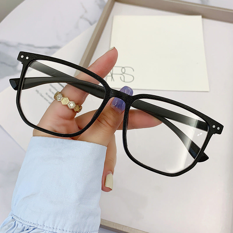 Fashion Color Box Glasses Anti Blue Light