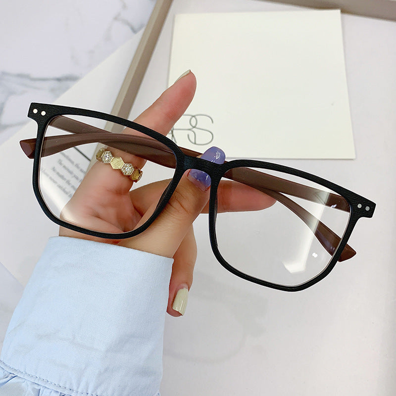 Fashion Color Box Glasses Anti Blue Light