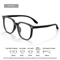 Gradient Anti-Blue Light Large Frame Glasses
