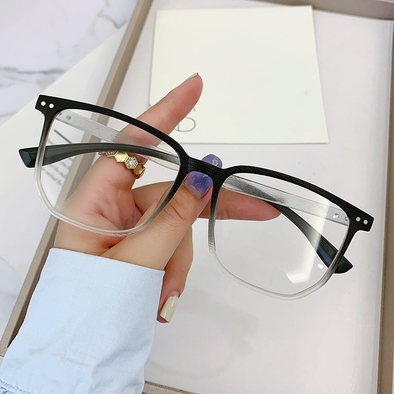 Fashion Color Box Glasses Anti Blue Light