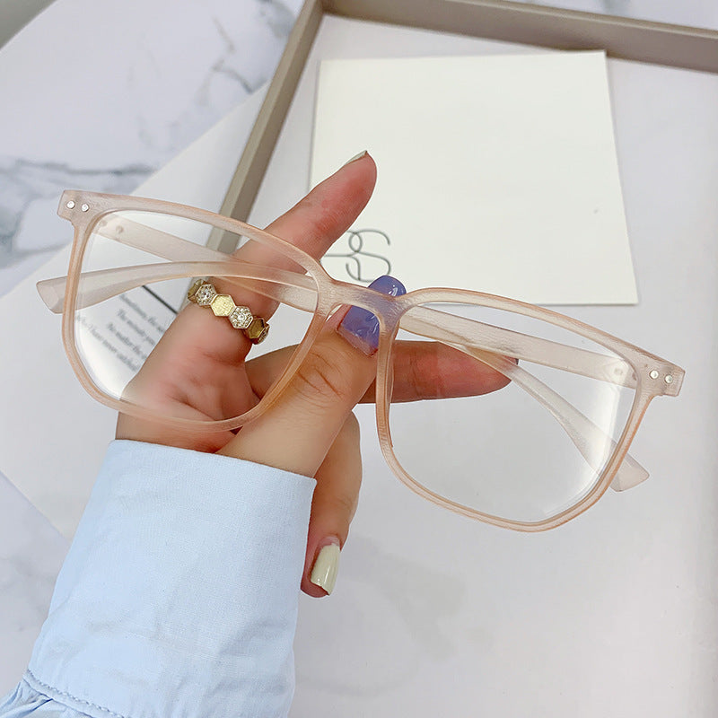 Fashion Color Box Glasses Anti Blue Light